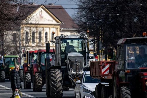 Nông dân Séc biểu tình phản đối hàng nhập khẩu giá rẻ từ Ukraine và Nam Mỹ