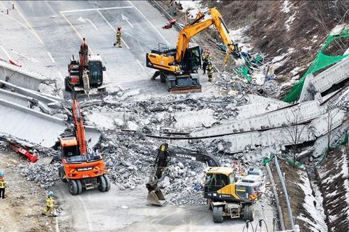 Vụ sập cầu ở Hàn Quốc: Cảnh sát điều tra công ty Hyundai Engineering
