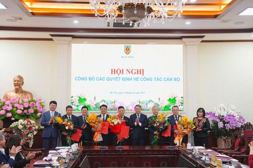 Bộ Tư pháp kiện toàn nhân sự lãnh đạo sau sắp xếp
