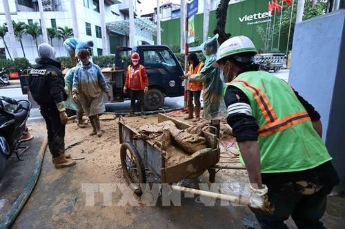 Hà Nội di dời thêm 11 nhà dân tại ngõ 7 phố Giang Văn Minh do nguy cơ sụt lún