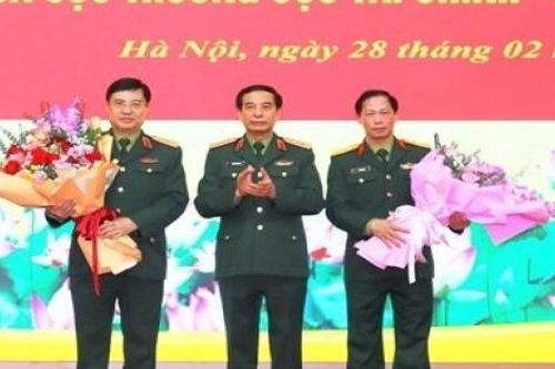 Học viện Chính trị và Cục Tài chính (Bộ Quốc phòng) có tân lãnh đạo