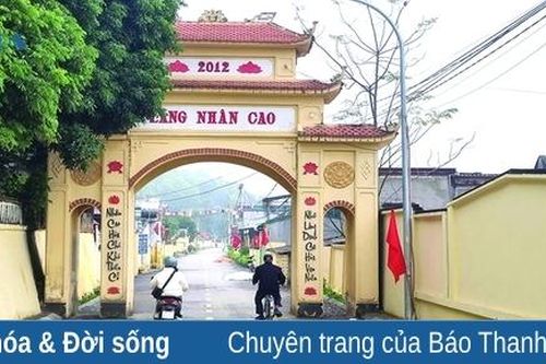 Không gian văn hóa làng Nhân Cao