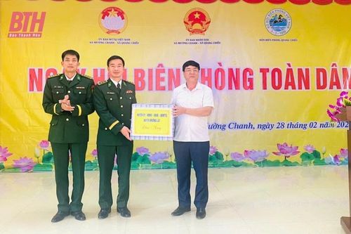 Ngày hội Biên phòng toàn dân tại xã biên giới Mường Chanh