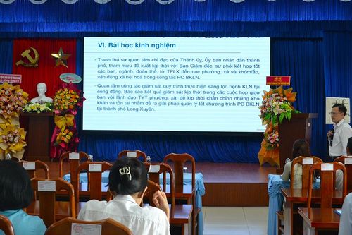 Trung tâm Kiểm soát bệnh tật An Giang triển khai nhiệm vụ năm 2025