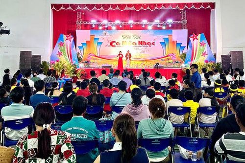 Khai mạc Hội thi ca múa nhạc ngành giáo dục huyện Tri Tôn năm học 2024 - 2025