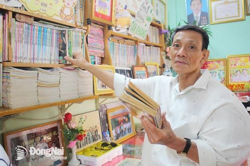 Ông An 'mọt sách'