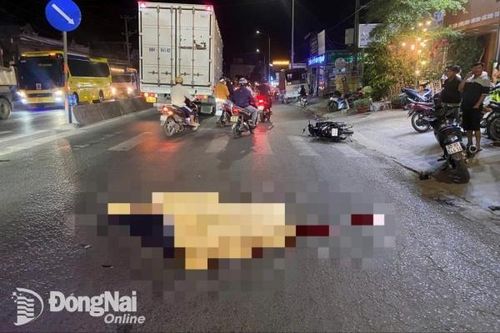 Xe tải va chạm xe máy tại Trảng Bom, 1 nam thanh niên tử vong tại chỗ