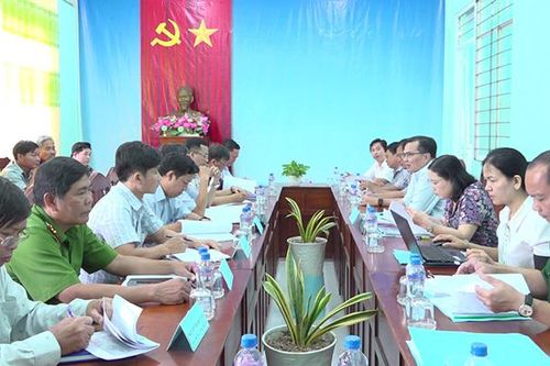 Kiểm tra công tác chuẩn bị Đại hội điểm cấp cơ sở