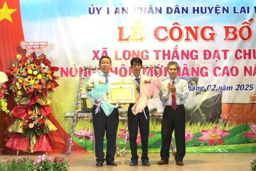 Xã Long Thắng đạt chuẩn nông thôn mới nâng cao