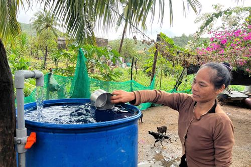 Nước sạch về với đồng bào Raglai