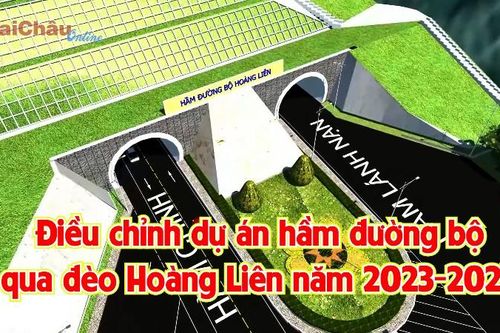 Điều chỉnh dự án hầm đường bộ qua đèo Hoàng Liên năm 2023-2027
