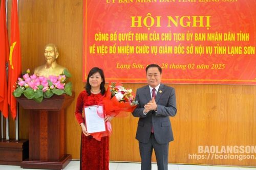 Công bố các quyết định điều động, bổ nhiệm lãnh đạo một số sở, ban, ngành