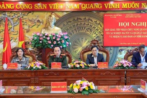 Công an Lâm Đồng tiếp nhận quản lý nhà nước về cai nghiện ma túy và bảo đảm an ninh hàng không