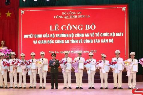 Công bố quyết định về tổ chức bộ máy và cán bộ