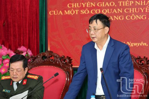 Chuyển nhiệm vụ của một số cơ quan chuyên môn sang Công an tỉnh