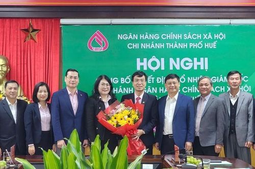 Ông Phan Văn Pháp được bổ nhiệm Giám đốc Ngân hàng Chính sách xã hội thành phố Huế