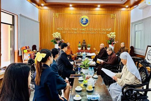 Tăng cường hợp tác giữa MBU ISC và Học viện PGVN tại Huế