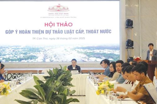 Xây dựng cơ chế quản lý, điều tiết giá hợp lý, là 'đòn bẩy' sản xuất kinh doanh nước sạch
