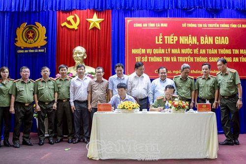 Công an tỉnh tiếp nhận nhiều nhiệm vụ quản lý Nhà nước từ Sở Tư pháp và Sở Thông tin - Truyền thông