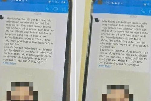 Tin nhắn sặc mùi 'mafia' và âm mưu nham hiểm 'ép nữ sinh ở Hà Nội khỏa thân quay clip để tống tiền'