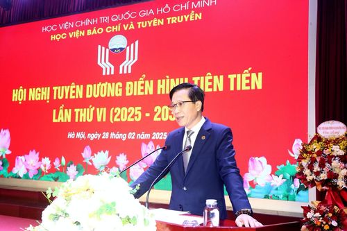 HV Báo chí và Tuyên truyền tổ chức hội nghị tuyên dương điển hình tiên tiến