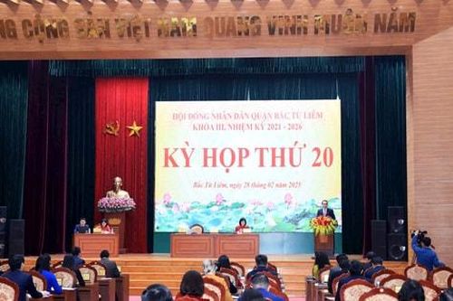 HĐND quận Bắc Từ Liêm thông qua các nghị quyết sắp xếp tổ chức bộ máy