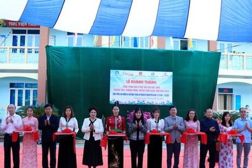 Báo Phụ nữ Thủ đô khánh thành Nhà nội trú cho học sinh dân tộc thiểu số tỉnh Điện Biên
