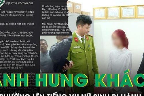 UBND phường Mai Dịch lên tiếng vụ nữ sinh 'tố' bị chủ trọ quỵt cọc, hành hung
