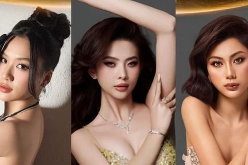 Một người đẹp Top 10 Miss Universe Vietnam gây chú ý khi lại đi thi Hoa hậu