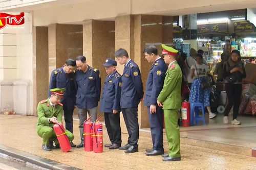 Chủ động phòng cháy, chữa cháy tại chợ dân sinh