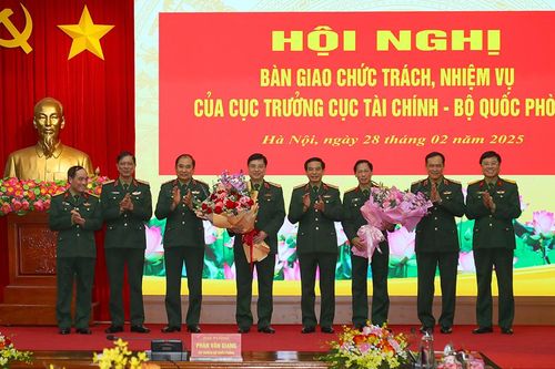 Bàn giao chức trách, nhiệm vụ Cục trưởng Cục Tài chính, Bộ Quốc phòng