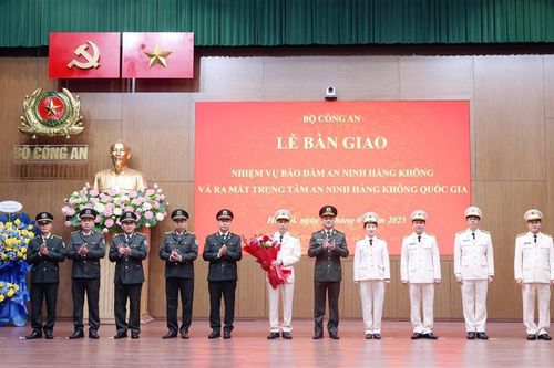 Bộ Công an ra mắt Trung tâm An ninh hàng không quốc gia