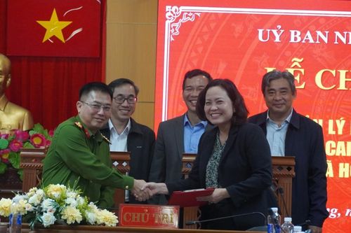 Tiếp nhận nhiệm vụ ở Công an các tỉnh, thành