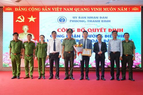 Phường Thanh Bình (Hải Châu) đạt chuẩn Phường điển hình về an ninh trật tự