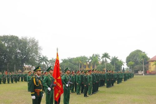 Trung tâm Huấn luyện Bộ đội Biên phòng ra quân huấn luyện chiến sĩ mới