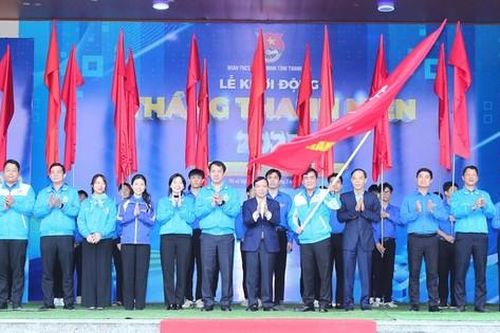 Sôi nổi Lễ khởi động Tháng Thanh niên năm 2025 ở Thanh Hóa