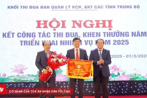 Hội nghị tổng kết thi đua của Khối Ban Quản lý KCN, KKT các tỉnh Trung Bộ