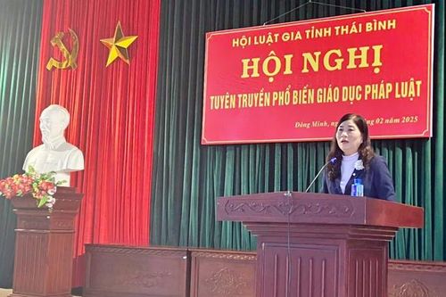 Hội Luật gia tỉnh Thái Bình tuyên tuyền, tư vấn Luật Đất đai đến người dân