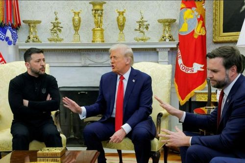 Màn tranh cãi 'nảy lửa' giữa ông Trump và ông Zelensky ngay tại Nhà Trắng