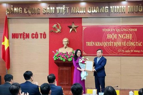 Đồng chí Lê Ngọc Hân giữ chức Bí thư Huyện ủy, Chủ tịch UBND huyện Cô Tô