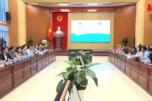 Nữ doanh nghiệp tỉnh An Giang và tỉnh Kandal giao lưu, chia sẻ kinh nghiệm sản xuất - kinh doanh