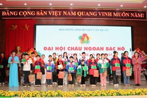 Đại hội cháu ngoan Bác Hồ huyện Văn Quan lần thứ XVII năm 2025