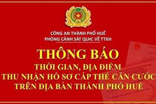 Triển khai 11 Tổ công tác cấp căn cước tại các địa phương
