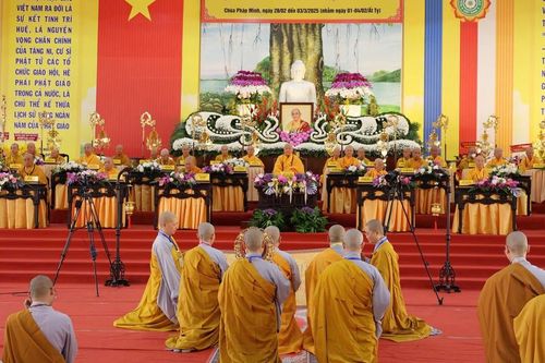 Long An: Trang nghiêm khai mạc Đại giới đàn Đạt Pháp