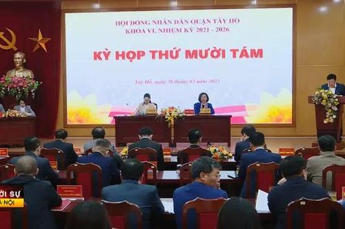 Quận Tây Hồ tổ chức, sắp xếp lại các cơ quan chuyên môn