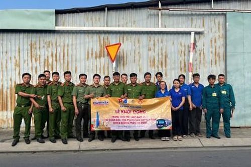 Sôi nổi các hoạt động ra quân Tháng Thanh niên của Tuổi trẻ Công an TPHCM