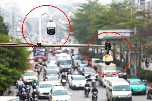 Cận cảnh các camera giám sát giao thông 24/24 giờ ở Hà Nội