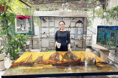 'Nét son' riêng của nữ họa sĩ Phạm Ngọc Mỵ
