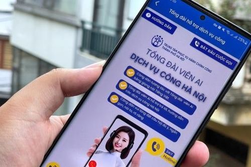 Thử nghiệm 'công chức ảo' AI hỗ trợ dịch vụ công ở Hà Nội