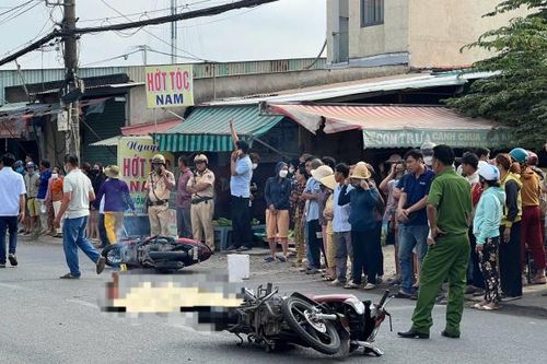 Bị xe máy cán qua người, người đàn ông tử vong